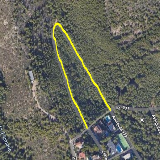 Zona forestal Montemar